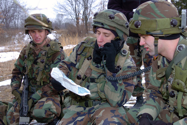 US Army Reserve (USAR) Sergeant (SGT) Allen Maille from the Cleveland ...