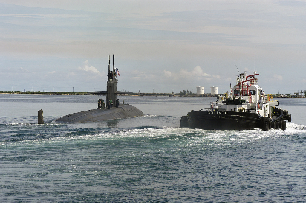 The US Navy (USN) Los Angeles Class Attack Submarine USS SAN FRANCISCO ...