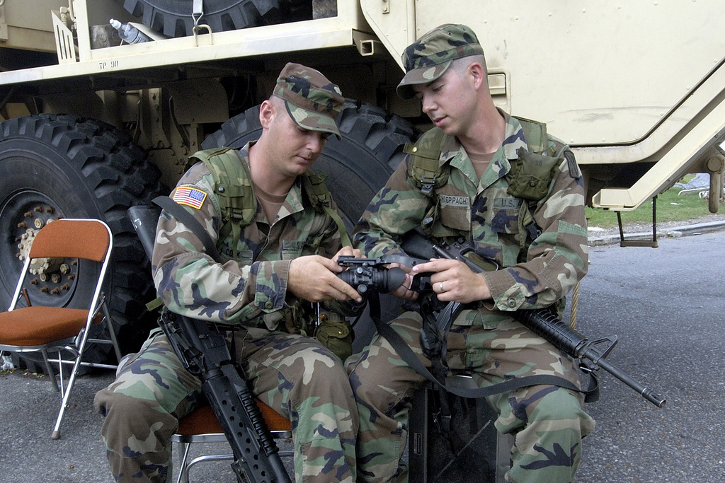 Oklahoma Army National Guard (OKARNG) Sergeant (SGT) Steven Schoeppach ...