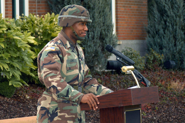 US Army (USA) First Lieutenant (1LT) Darrell C. Lewis, 5th Battalion ...