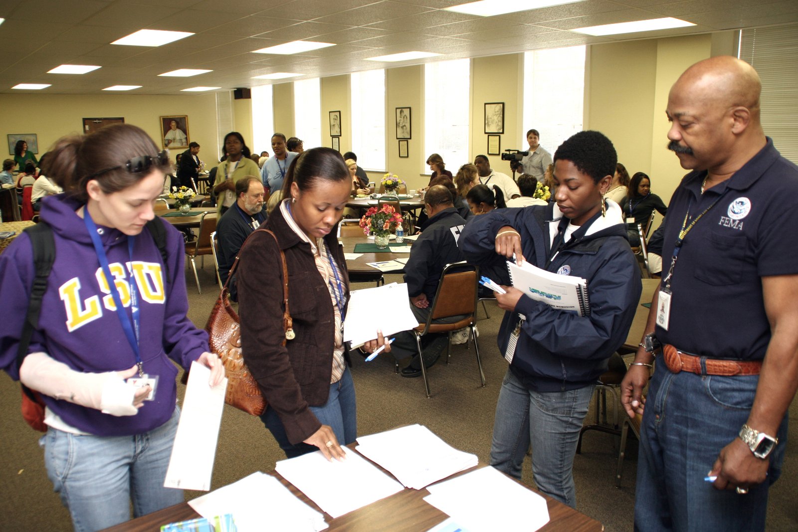 Hurricane Katrina Lafayette La January 27 2006 Ebony Turner And