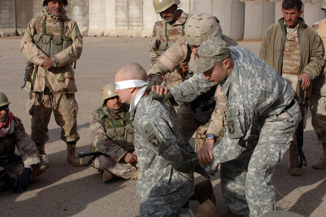 SGT. Mathew Hall and SGT. Michael Dufault of Bulldog Company, 1ST ...