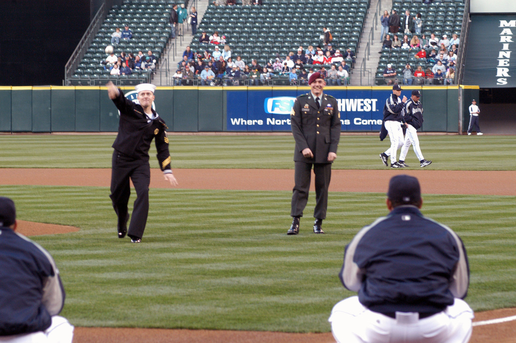 DVIDS - Images - Seattle Mariners Salute the Armed Forces Night [Image 10  of 10]