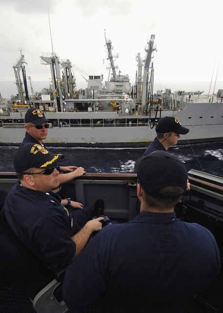 US Navy (USN) Commander (CDR) Christopher Halton, Commanding Officer ...