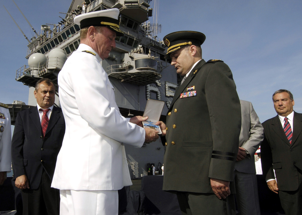 Admirals visit Langley