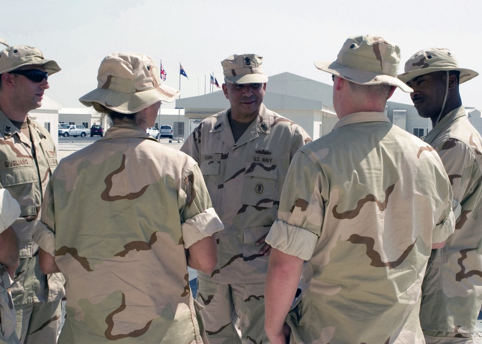 U.S. Navy MASTER CHIEF PETTY Officer of the Navy (MCPON) Joe Campa Jr ...