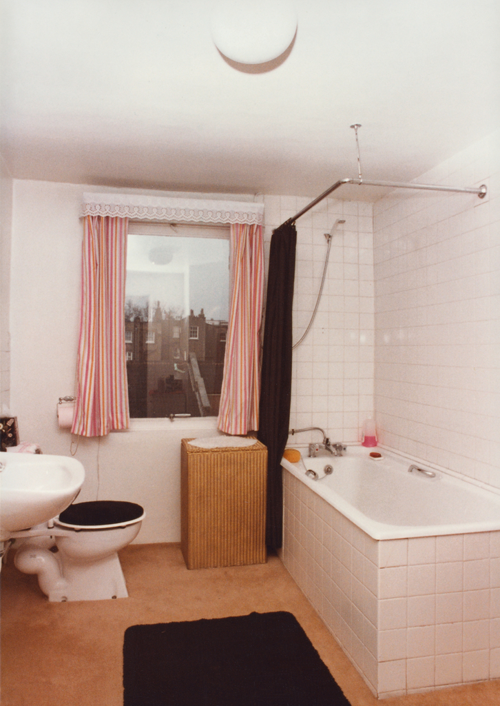 Executive Level Position Residence - 1980 (1980 bathroom decor Stock Photo  - Alamy