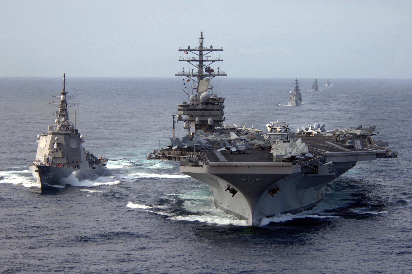 uss ronald reagan carrier battle group