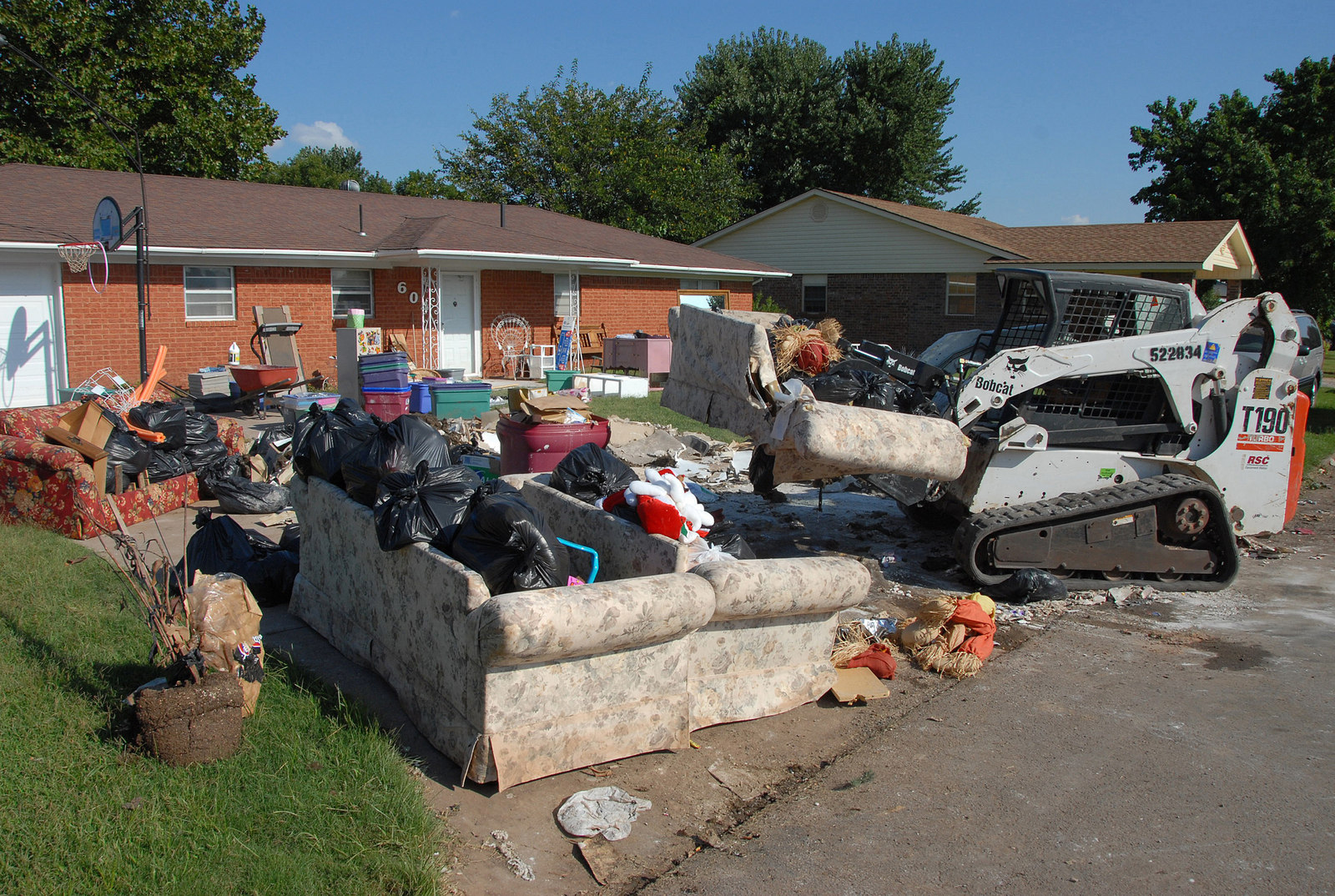 [severe Storms, Tornadoes, And Flooding] Ft Cobb, Ok, August 28, 2007 