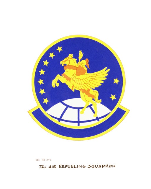 Approved insignia for: 72nd Air Refueling Squadron OFFICIAL U.S. AIR ...