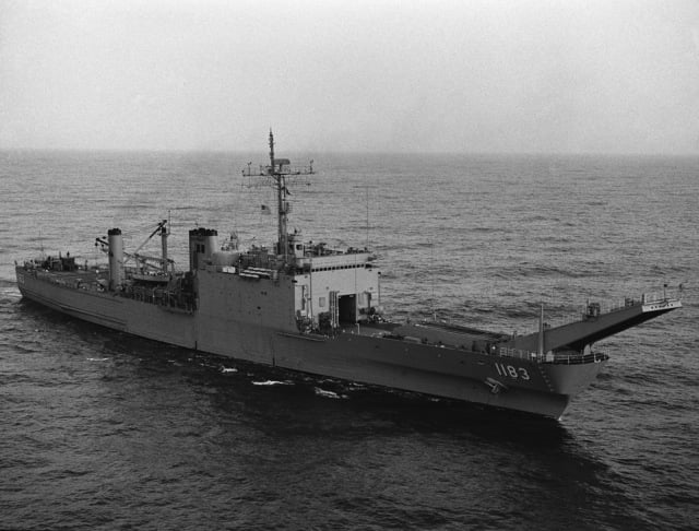 J02 Hardman Mediterranean Sea....A starboard bow view of the tank ...