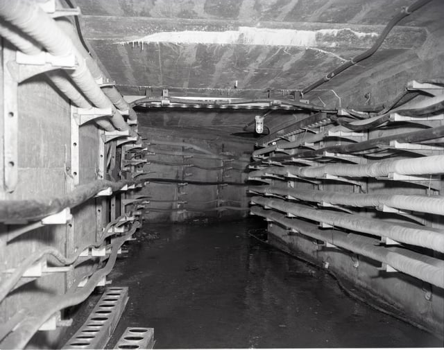 EXTERIOR VIEWS OF SUBSTATIONS AND TUNNELS PHOTOGRAPHED FROM A CHERRY ...