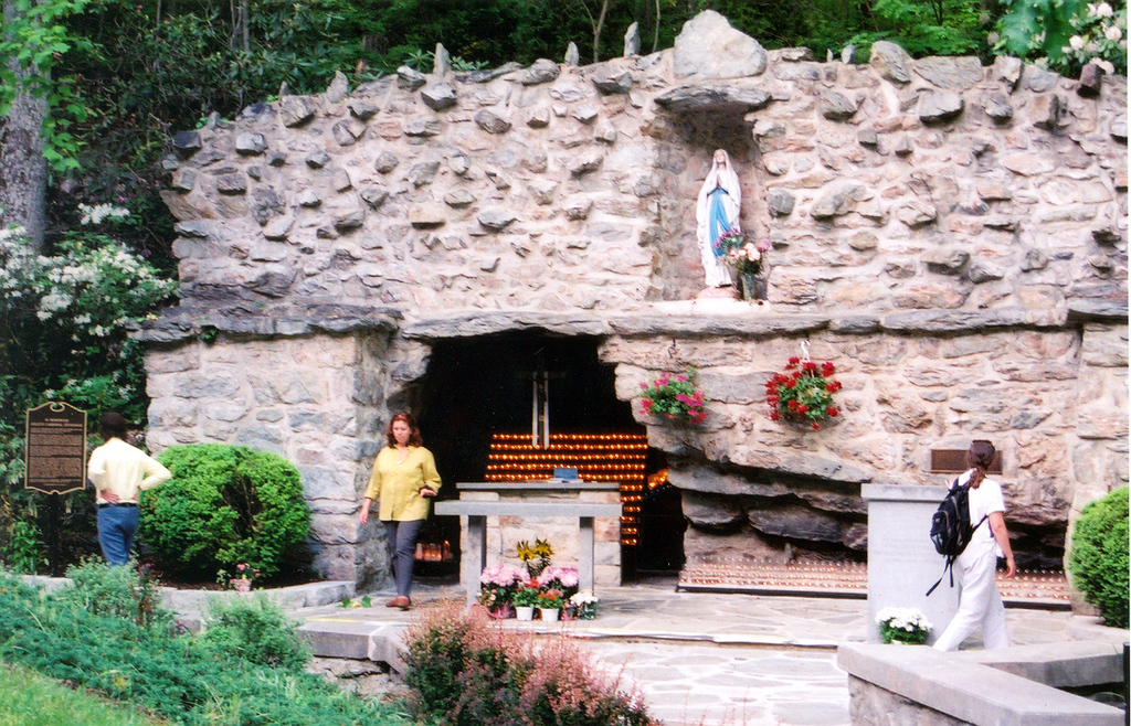 Our Lady of Lourdes Grotto Craft - Shower of Roses Blog