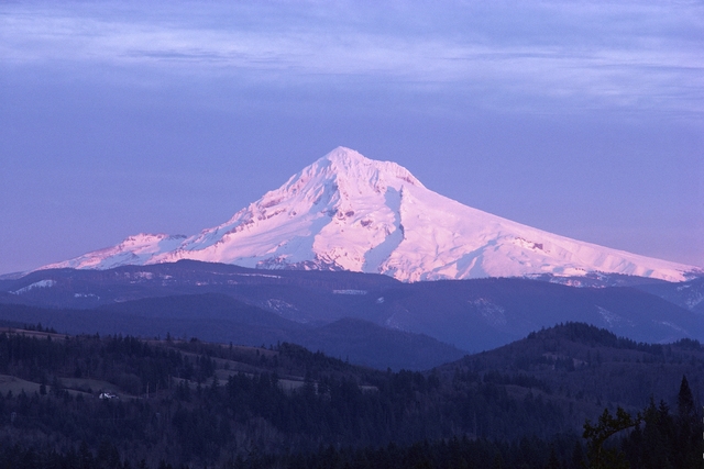 Mt. Hood Scenic Byway - A Majestic View of Mt. Hood - NARA & DVIDS ...