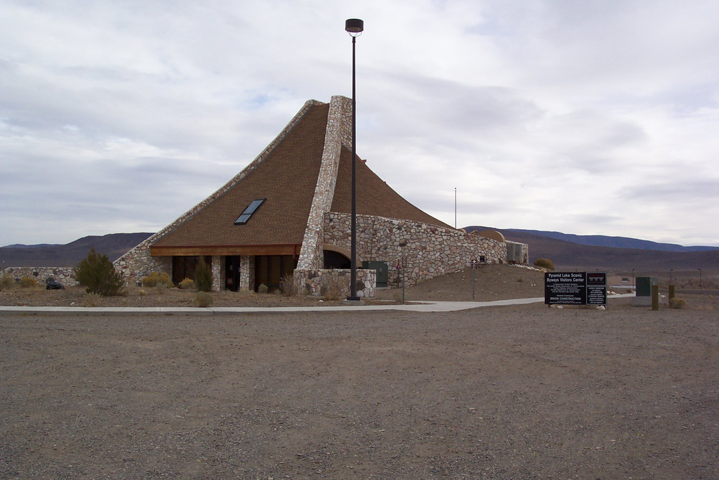 Pyramid Lake Scenic Byway - The Paiute Tribal Museum near Pyramid Lake ...