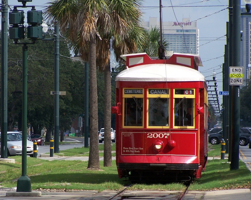 Why New Orleans has a cable car from San Francisco in its streetcar barn