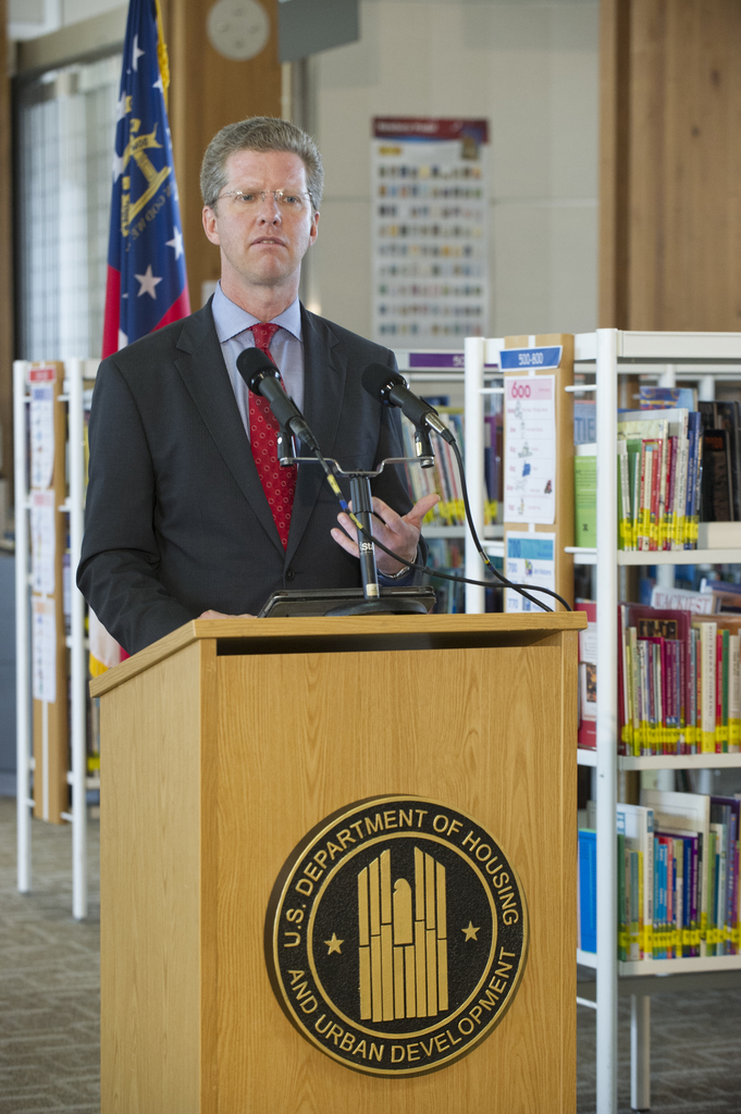 Visit of Secretary Shaun Donovan to Atlanta, Georgia for tour of the ...