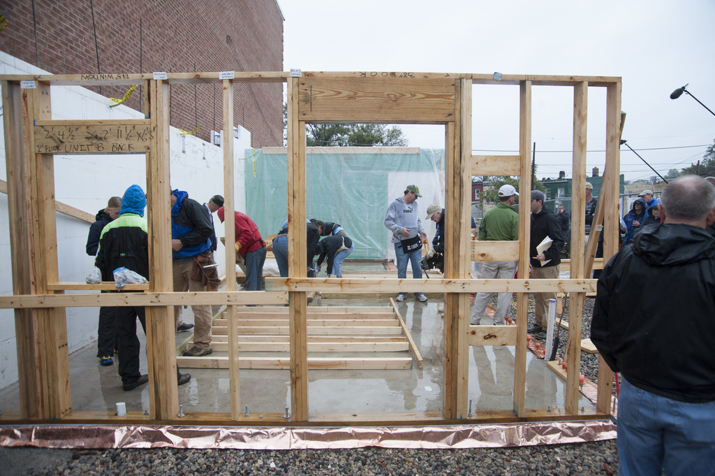 Volunteer build activities [for World Habitat Day 27th Annual Carter