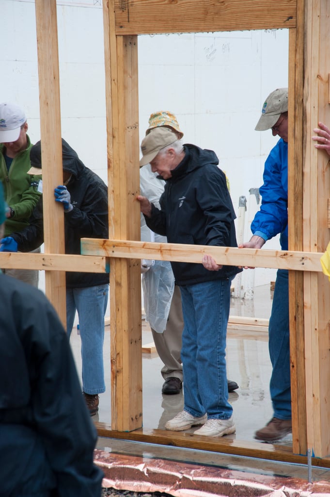 Volunteer build activities [for World Habitat Day 27th Annual Carter