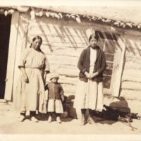 Four Mojave Indian chiefs--The second file from the left is 'Rowdy', a Yuma  Indian, acting as interpreter Painting by - Fine Art America