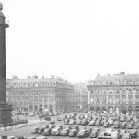 geography / travel historic, France, cities and communities, Paris,  streets, Rue de la Paix, view to the Place Vendome, illustration, 1840s,  Additional-Rights-Clearance-Info-Not-Available Stock Photo - Alamy