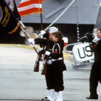 DVIDS - Images - USS Kearsarge Color Guard Presents the Colors at