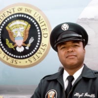 CHIEF MASTER SGT. Hoyt Gamble, 1776th Security Police Squadron, Special Air  Missions Unit, stands in front of Air Force One during security operations  - NARA & DVIDS Public Domain Archive Public Domain