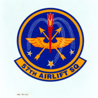 Approved Insignia for the 62nd Fighter Squadron. Exact Date Shot 