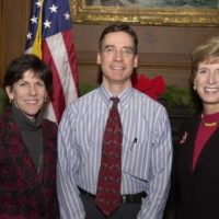 Dr. Mark Esper stands with his wife Leah prior to his swearing in as United  States Secretary of Defense in an Oval Office ceremony at the White House  in Washington, DC, U.S.