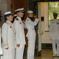 Cmdr. Carl Trask left from Glendora California NARA DVIDS