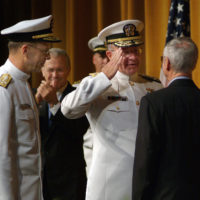 File:US Navy 050722-N-0295M-019 Retired Adm. Vern Clark and his